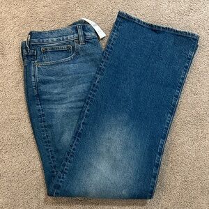 J Crew slim wide leg jean